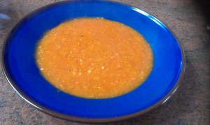 Tomato, Lentil & Orange Soup